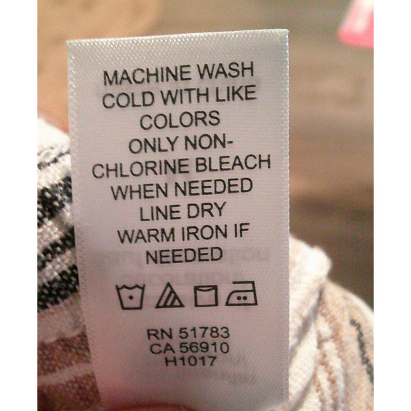 Maurice's Linen Blend Striped Wide Leg Beachy Pants Women's Medium - Picture 8 of 8